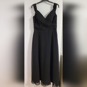 Black Bridesmaid Dress